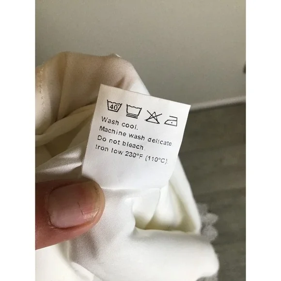 Fehaute Women's White Lace Classic Square Neck A-Line Maxi Dress Size XXL NWT - Picture 8 of 10